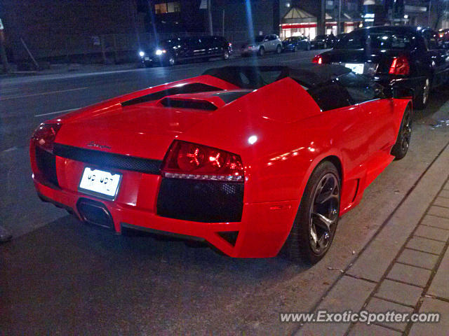 Lamborghini Murcielago spotted in Toronto, Canada