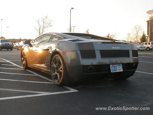 Lamborghini Gallardo spotted in Westfield, Indiana
