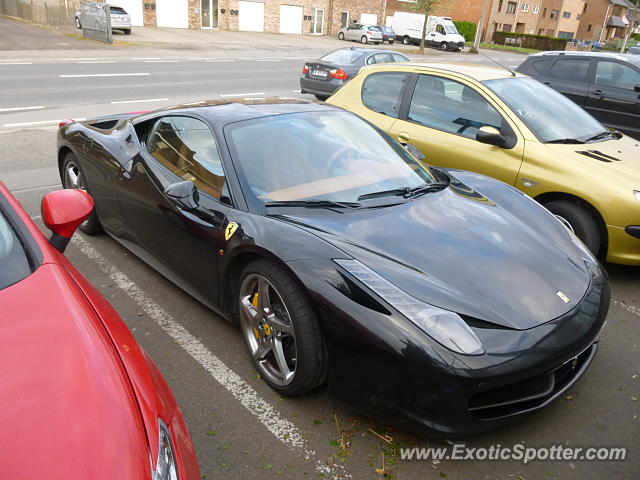 Ferrari 458 Italia spotted in Liège, Belgium