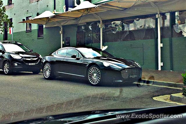 Aston Martin Rapide spotted in Sydney, Australia
