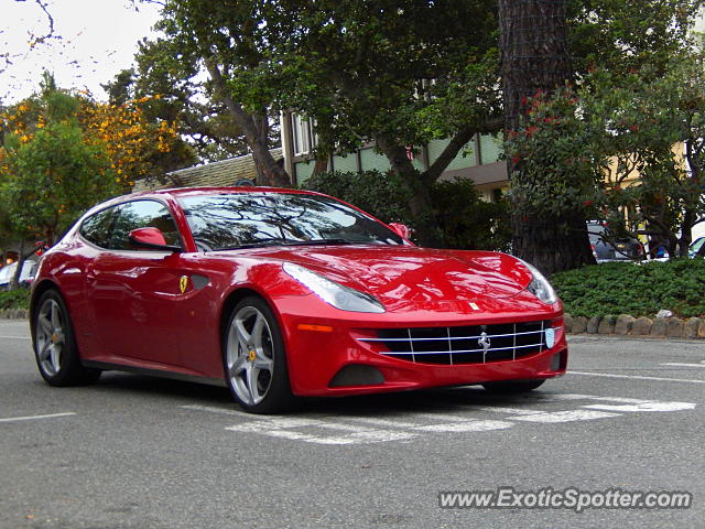 Ferrari FF spotted in Carmel, California