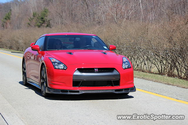 Nissan GT-R spotted in Mahwah, New Jersey