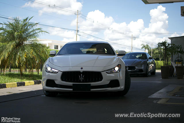 Maserati Ghibli spotted in Brasilia, Brazil