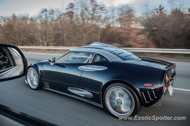 Spyker C8 spotted in Boston, Massachusetts