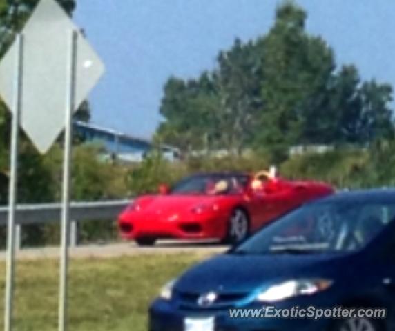 Ferrari 360 Modena spotted in Erie, Pennsylvania