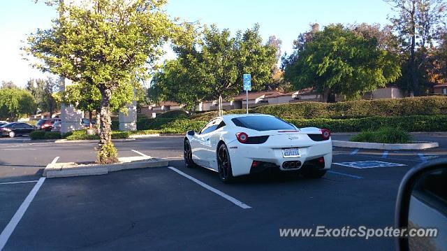 Ferrari 458 Italia spotted in Rowland Heigths, California