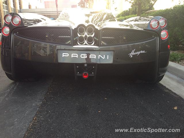 Pagani Huayra spotted in Las Vegas, Nevada