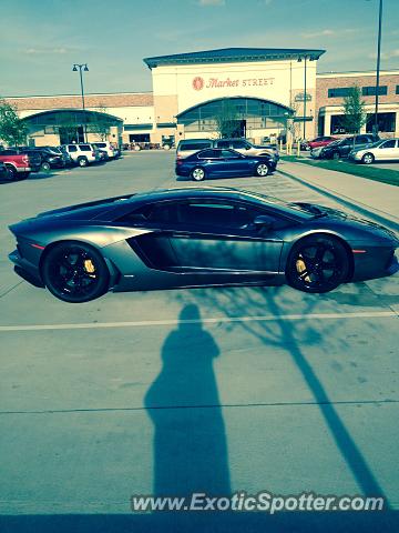 Lamborghini Aventador spotted in Flower Mound, Texas