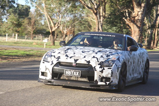 Nissan GT-R spotted in Winton, Australia