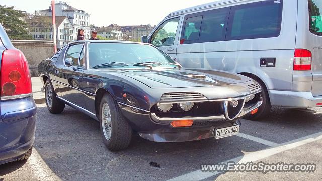 Alfa Romeo Montreal spotted in Zurich, Switzerland