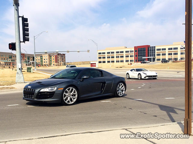 Audi R8 spotted in Omaha, Nebraska