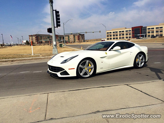 Ferrari F12 spotted in Omaha, Nebraska