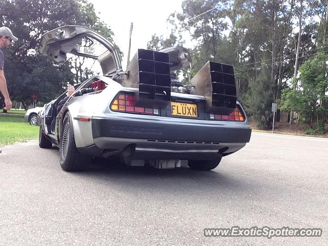 DeLorean DMC-12 spotted in Penrith, nsw, Australia