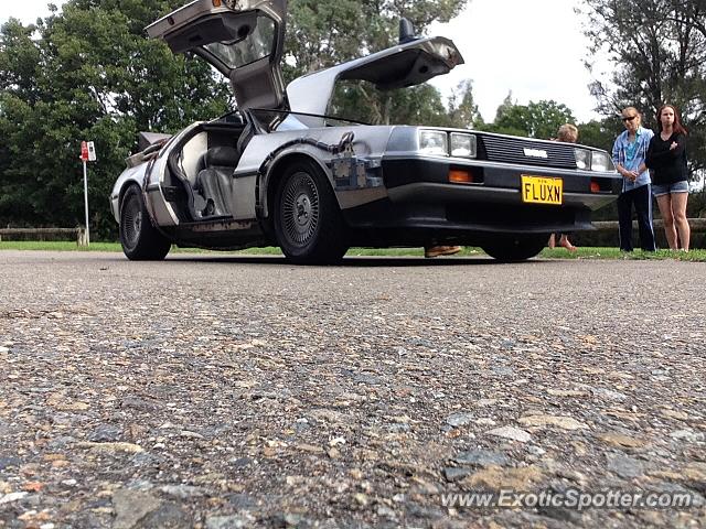 DeLorean DMC-12 spotted in Penrith, nsw, Australia