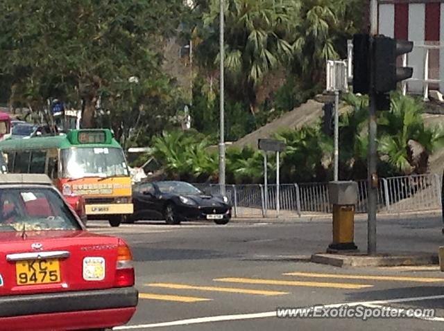 Ferrari California spotted in Hong Kong, China