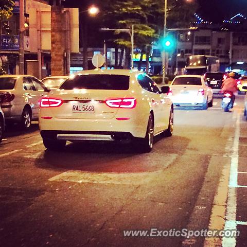 Maserati Quattroporte spotted in Kaohsiung, Taiwan