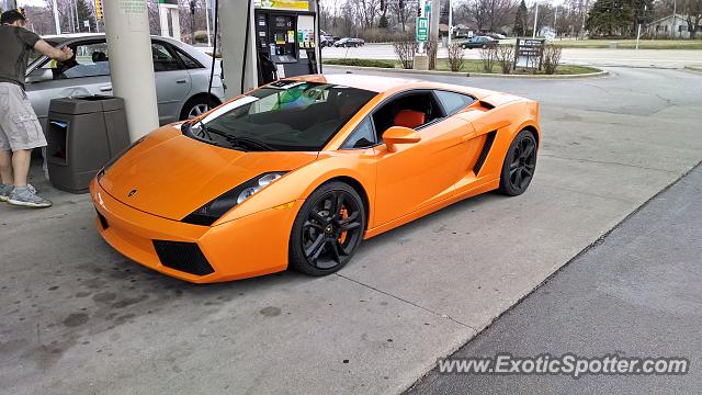Lamborghini Gallardo spotted in Country Club Hil, Illinois