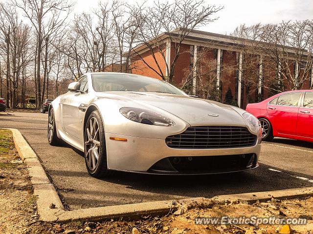 Aston Martin Vantage spotted in Summit, New Jersey