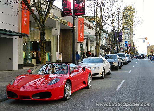 Ferrari F430 spotted in Vancouver, Canada