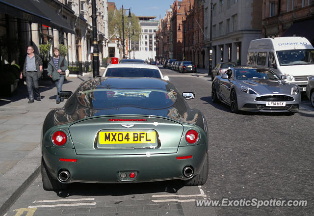 Aston Martin Vanquish spotted in London, United Kingdom