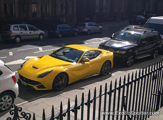 Ferrari F12 spotted in London, United Kingdom