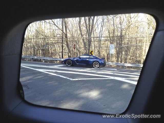 Nissan GT-R spotted in Harrington park, New Jersey