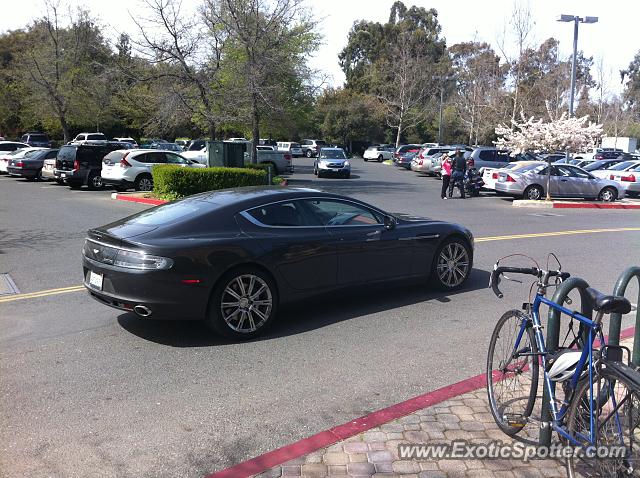 Aston Martin Rapide spotted in San Jose, California