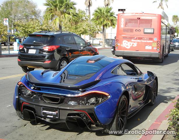 Mclaren P1 spotted in La Jolla, California