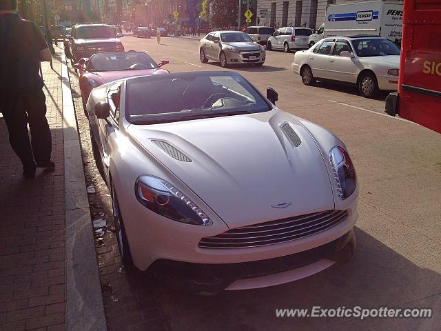 Aston Martin Vanquish spotted in Washington, D.C., Virginia
