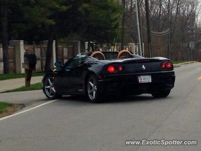 Ferrari 360 Modena spotted in Carmel, Indiana