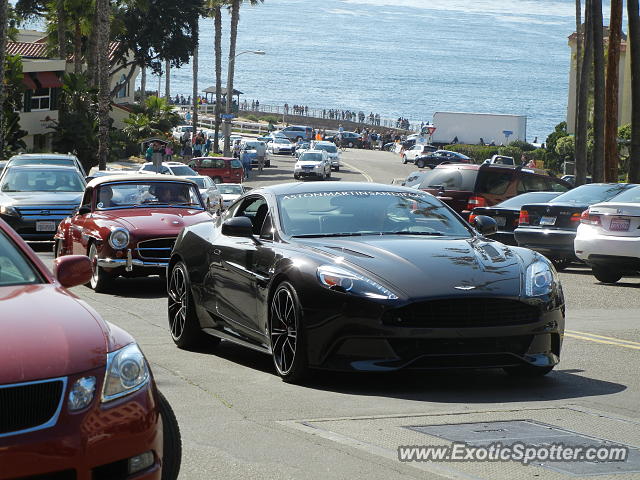 Aston Martin Vanquish spotted in La Jolla, California