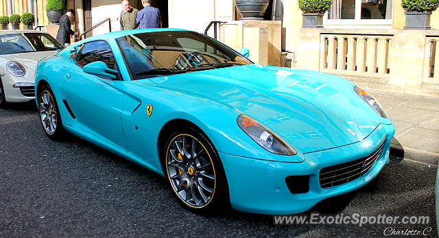 Ferrari 599GTB spotted in London, United Kingdom