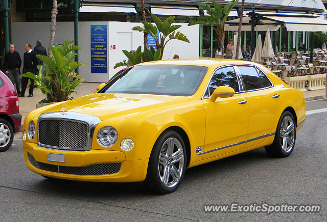 Bentley Mulsanne spotted in Monte Carlo, Monaco