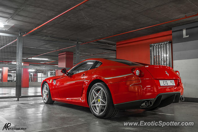 Ferrari 599GTB spotted in Sandton, South Africa