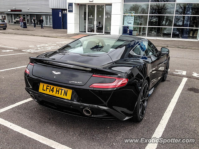 Aston Martin Vanquish spotted in Preston, United Kingdom