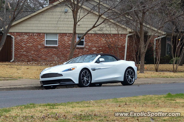 Aston Martin Vanquish spotted in Dallas, Texas