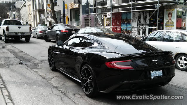 Aston Martin Vanquish spotted in Toronto, Canada