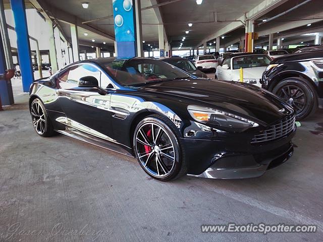 Aston Martin Vanquish spotted in Tyson's Corner, Virginia