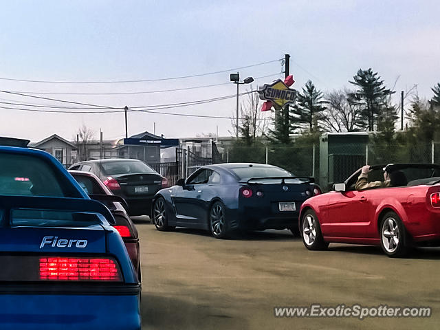 Nissan GT-R spotted in Watkins Glen, New York