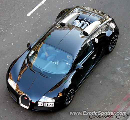 Bugatti Veyron spotted in London, United Kingdom