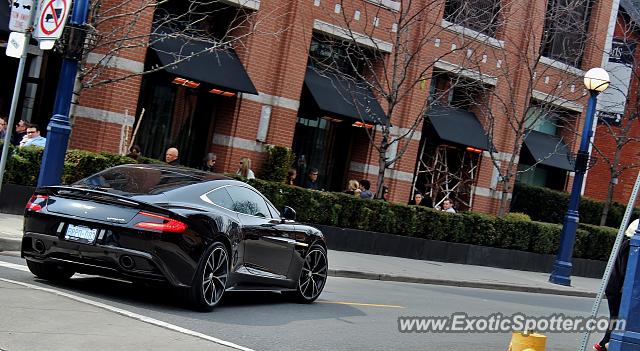 Aston Martin Vanquish spotted in Toronto, Canada