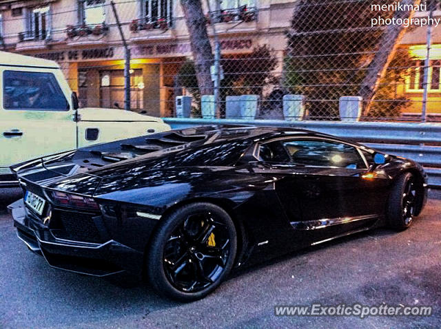 Lamborghini Aventador spotted in Monaco, Monaco