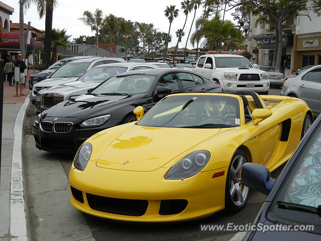 Porsche Carrera GT spotted in La Jolla, California