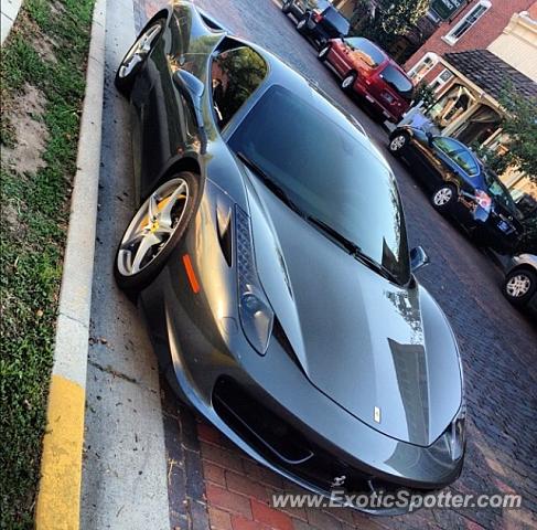 Ferrari 458 Italia spotted in Zionsville, Indiana