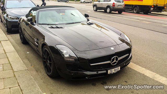 Mercedes SLS AMG spotted in Munich, Germany