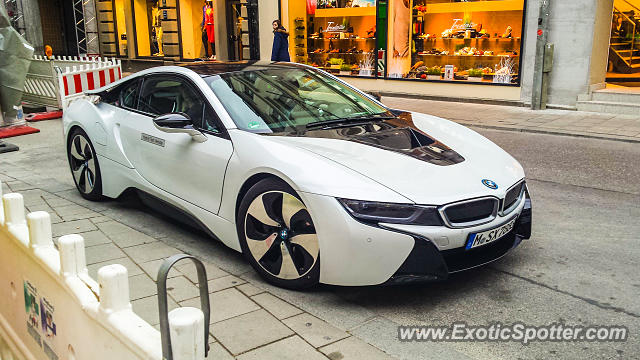 BMW I8 spotted in Munich, Germany