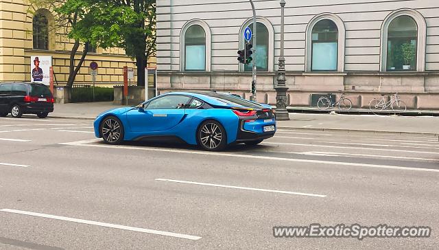 BMW I8 spotted in Munich, Germany