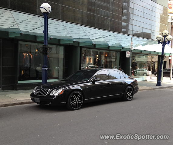 Mercedes Maybach spotted in Toronto, Canada