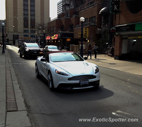 Aston Martin Vanquish spotted in Toronto, Canada