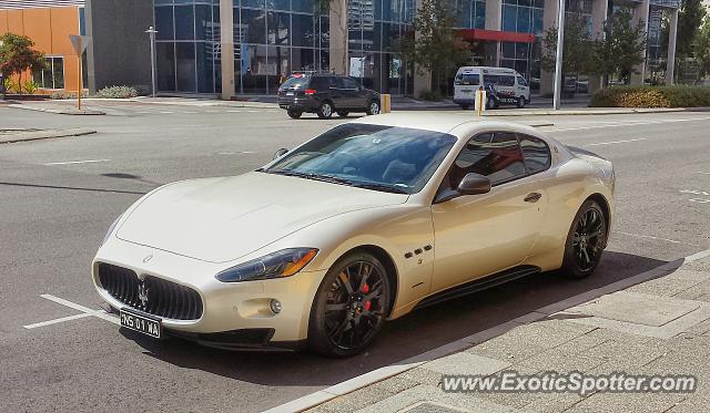Maserati GranTurismo spotted in West Perth, Australia